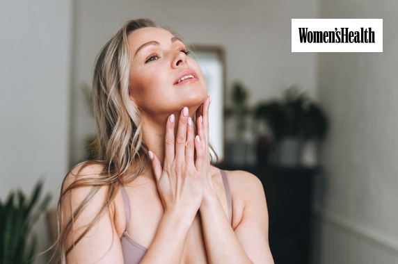 Women's Health Magazine - Los 10 mejores ejercicios faciales para tonificar el rostro